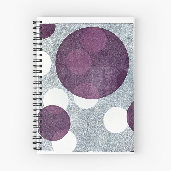 Item preview, Abstract Purple Circles Print designed and sold by artbykaylaa.