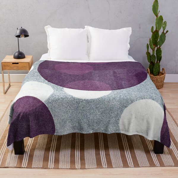 Item preview, Abstract Purple Circles Print designed and sold by artbykaylaa.