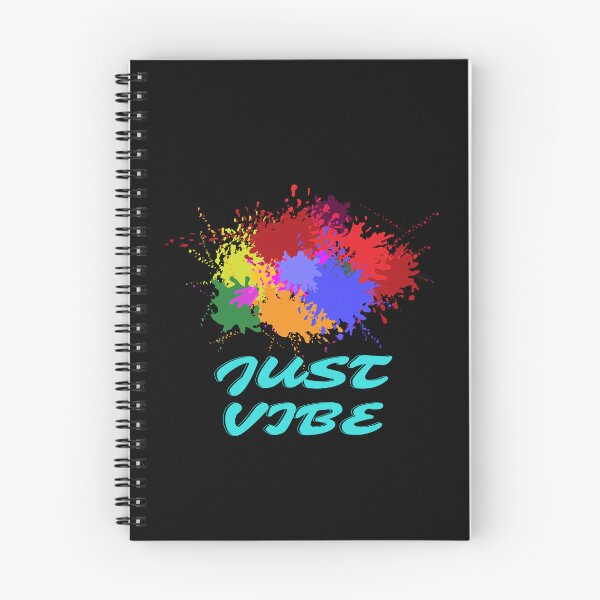 Item preview, Just Vibe – Colorful Positive Paint Splatter Design designed and sold by CREATIVE HIVE.