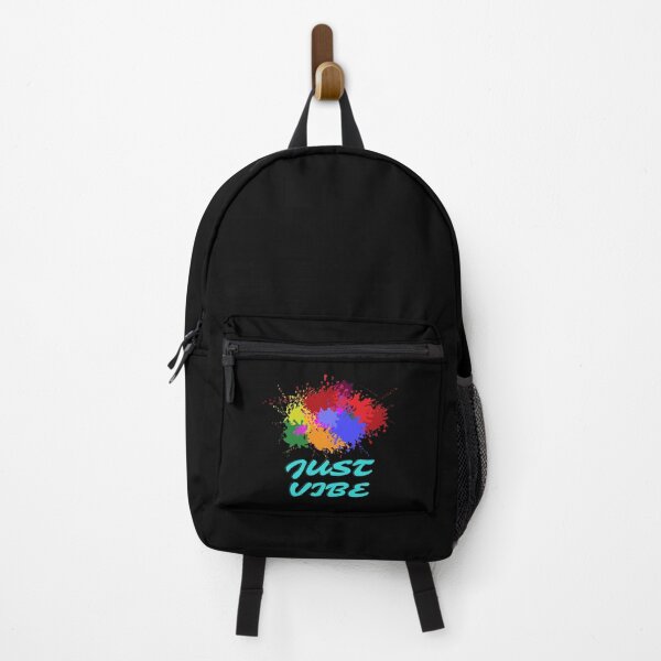 Item preview, Just Vibe – Colorful Positive Paint Splatter Design designed and sold by CREATIVE HIVE.