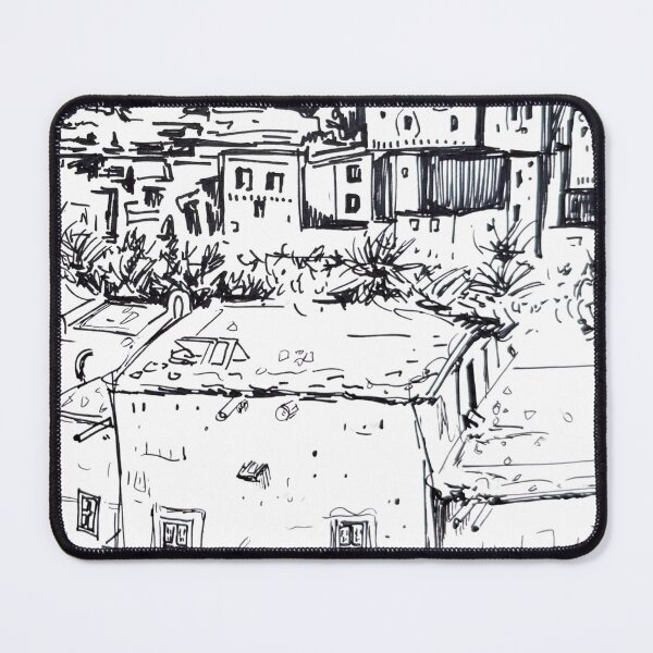 Item preview, Aït Benhaddou, Morocco Ink Drawing designed and sold by artbykaylaa.