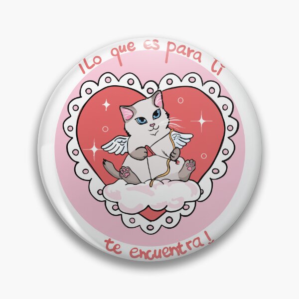Item preview, What's meant for you will find you, Cupid the cat. designed and sold by elgatoysuhumana.