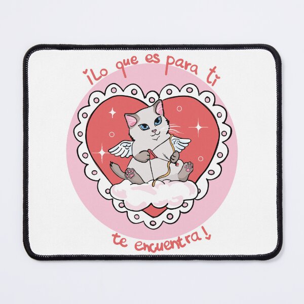 Item preview, What's meant for you will find you, Cupid the cat. designed and sold by elgatoysuhumana.
