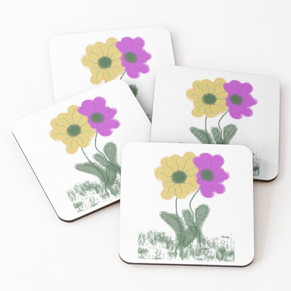 Item preview, Colored Flowers designed and sold by LouieCK.