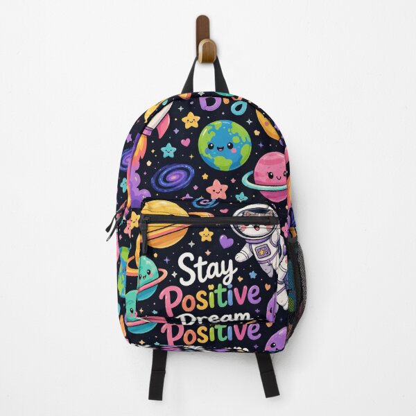 Item preview, Stay Positive Dream Big Space Cat designed and sold by Car23314.