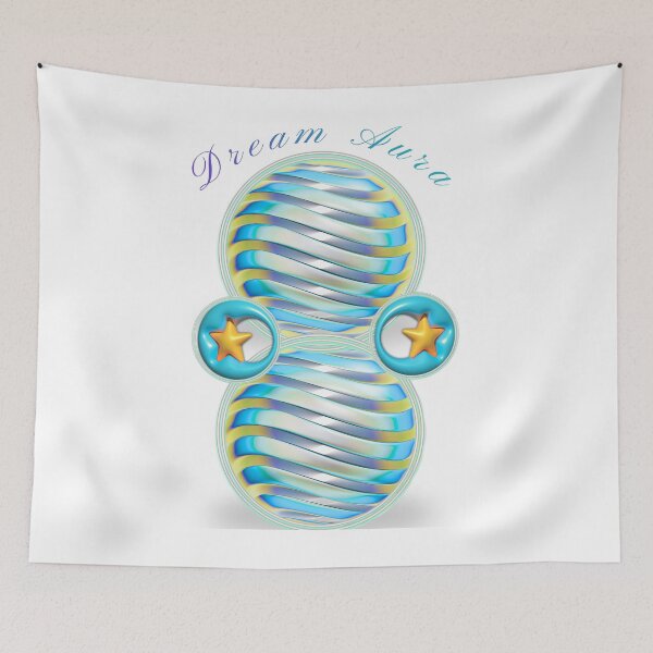 Item preview, Dream Aura 3D Holographic Orbs and Glowing Stars Aesthetic Art designed and sold by MinimalAurashop.