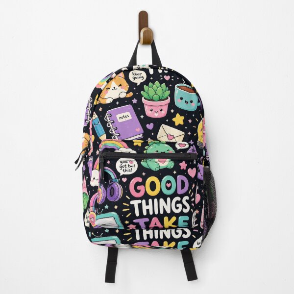 Item preview, Good Things Take Time Cat Pattern designed and sold by Car23314.
