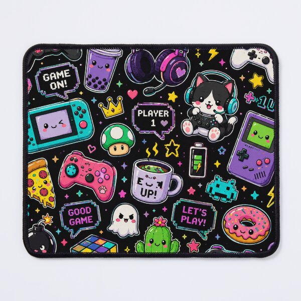 Item preview, Ultimate Gaming Kawaii Pattern designed and sold by Car23314.