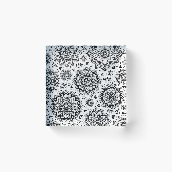Item preview, Elegant Mandala Black & White Pattern designed and sold by Car23314.