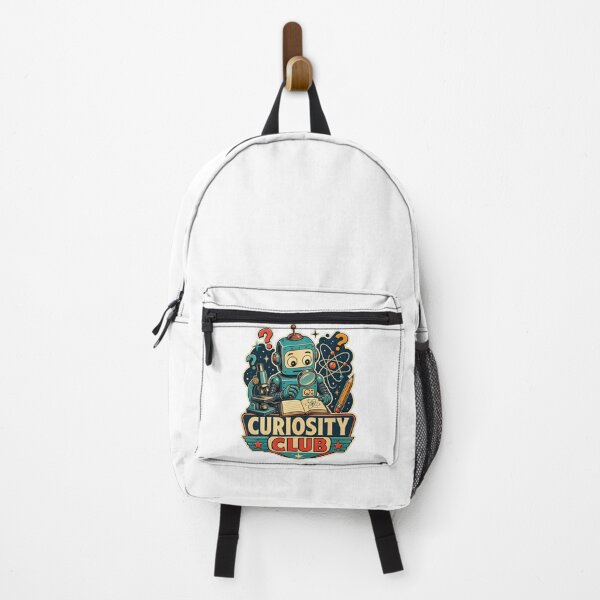 Item preview, Back to school Curiosity Club Retro Robot STEM Science Kids designed and sold by Uglyandcute.