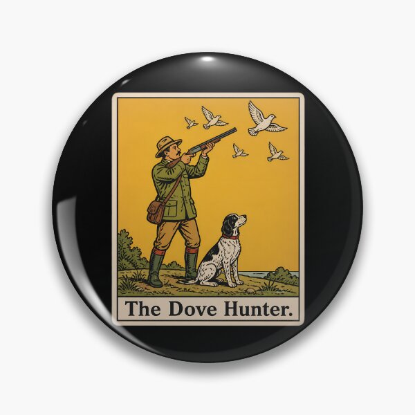 Item preview, Dove Hunter Tarot Card Funny Dove Hunting Gear designed and sold by DynamicDesign.