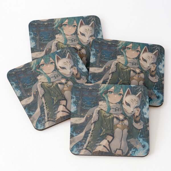 Item preview, Sinon Sword Art Online Fox Mask Moonlight designed and sold by Dashsopaner.