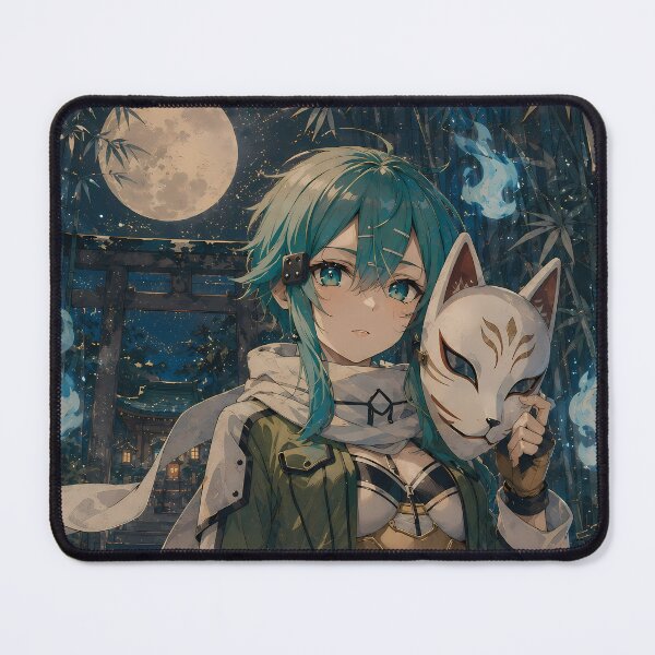 Item preview, Sinon Sword Art Online Fox Mask Moonlight designed and sold by Dashsopaner.
