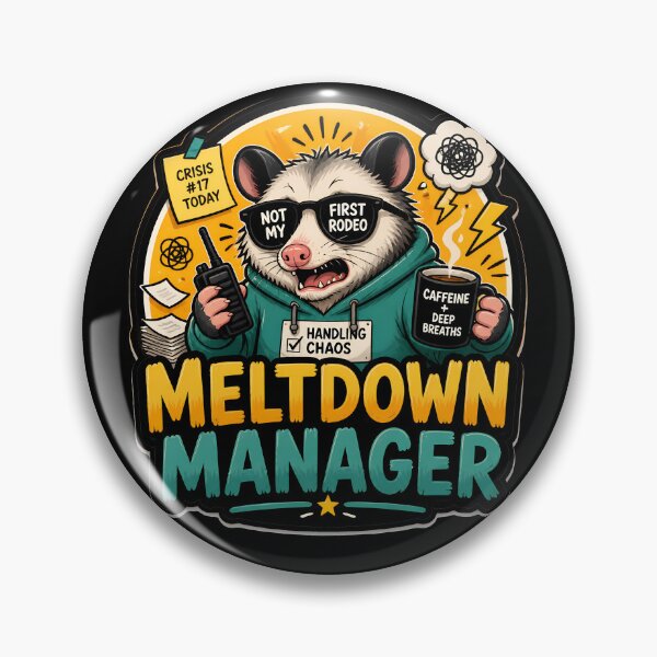 Item preview, Meltdown Manager Registered Behavior Technician RBT Gear designed and sold by DynamicDesign.