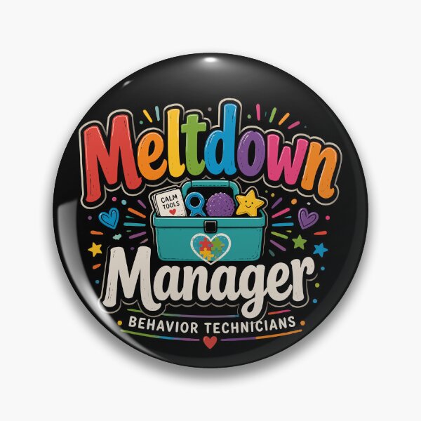 Item preview, Meltdown Manager Registered Behavior Technician RBT Gear designed and sold by DynamicDesign.