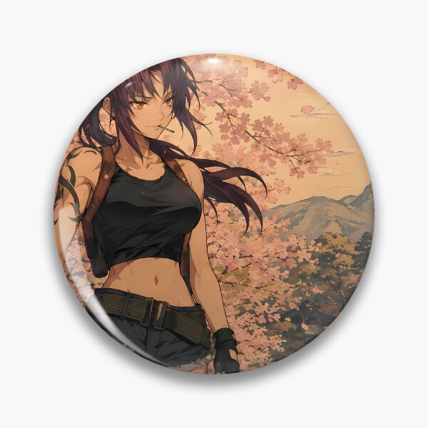 Item preview, Revy Black Lagoon Cherry Blossom Stroll designed and sold by Dashsopaner.