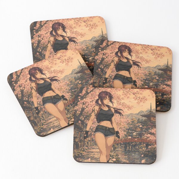 Item preview, Revy Black Lagoon Cherry Blossom Stroll designed and sold by Dashsopaner.