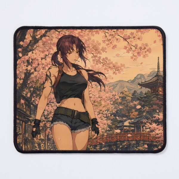 Item preview, Revy Black Lagoon Cherry Blossom Stroll designed and sold by Dashsopaner.