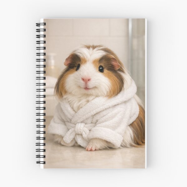 Item preview, Cozy Bathrobe Coronet Guinea Pig designed and sold by Sillytoe.