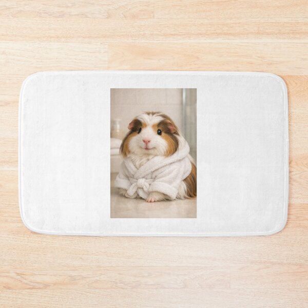 Item preview, Cozy Bathrobe Coronet Guinea Pig designed and sold by Sillytoe.