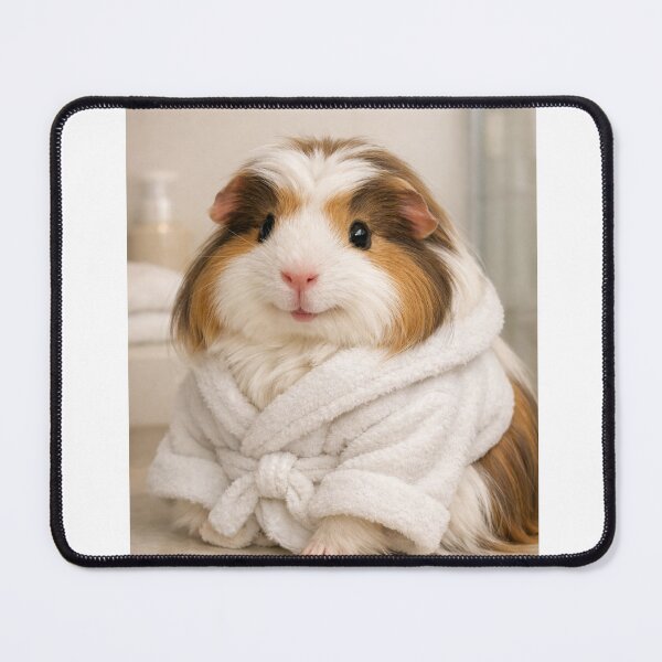 Item preview, Cozy Bathrobe Coronet Guinea Pig designed and sold by Sillytoe.
