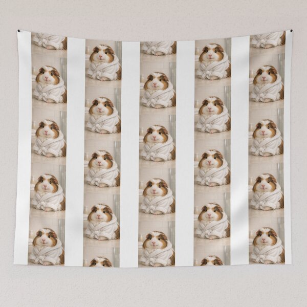 Item preview, Cozy Bathrobe Coronet Guinea Pig designed and sold by Sillytoe.