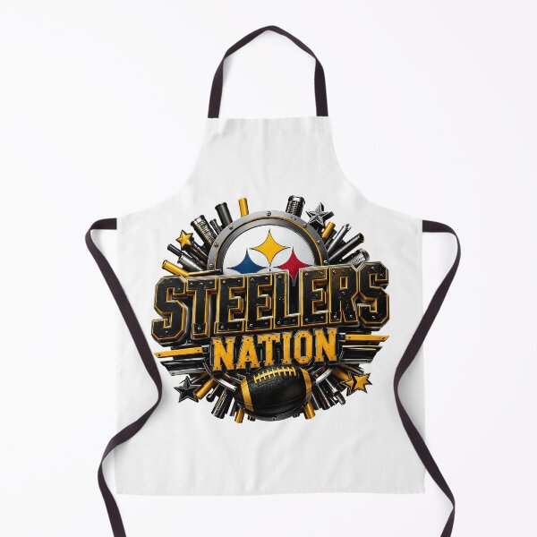 Item preview, Steelers Nation Industrial Football Emblem designed and sold by RichardHe24537.