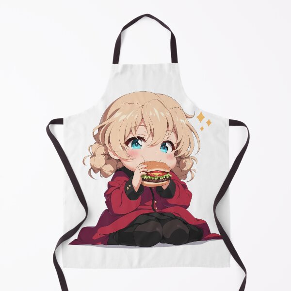 Item preview, Darjeeling Girls und Panzer Chibi Burger Waifu Tea Time Mood designed and sold by Dashsopaner.