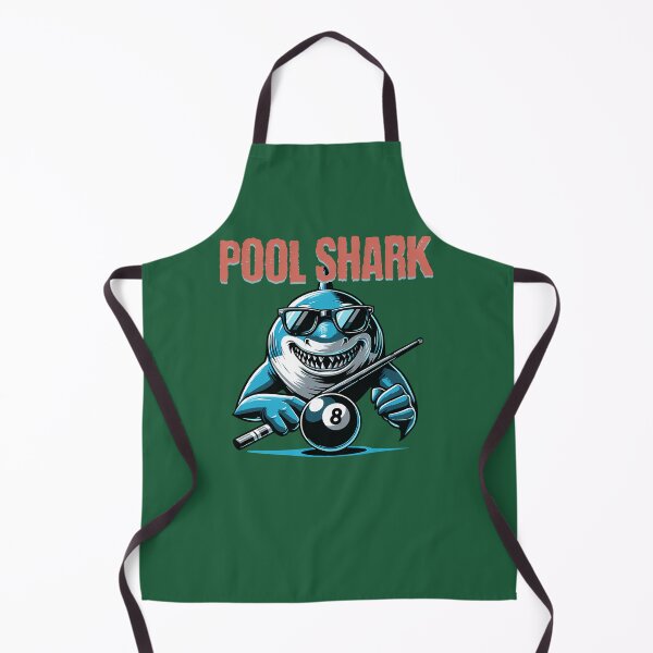 Item preview, Billiards T Pool Shark Design Grinning Shark Pool Cue 8 Ball 55 designed and sold by Noxzay.
