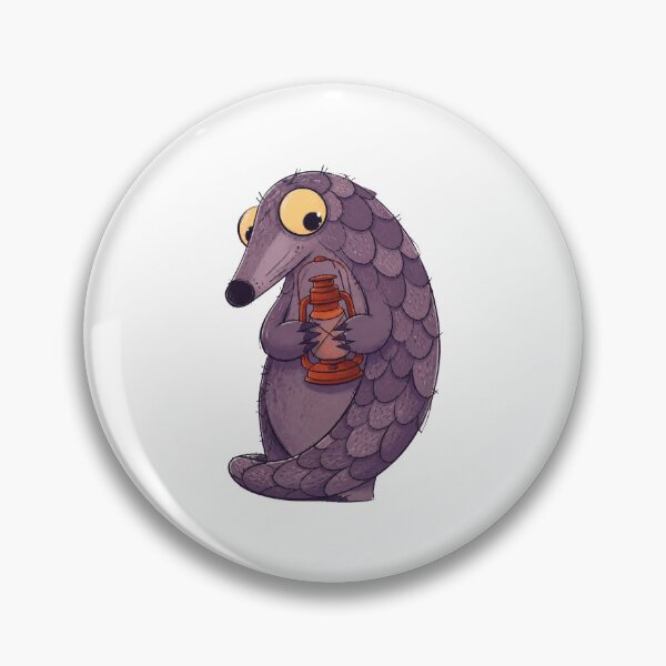 Item preview, Pangolin with Tiny Lantern designed and sold by The-Art-of-D.