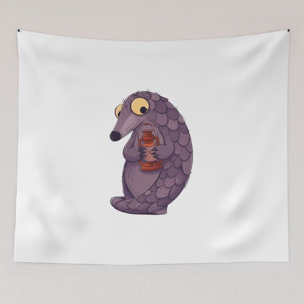 Item preview, Pangolin with Tiny Lantern designed and sold by The-Art-of-D.