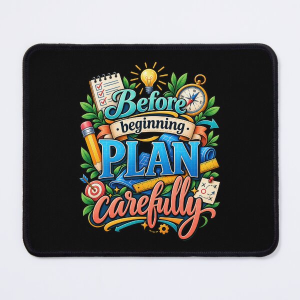 Item preview, Plan Carefully designed and sold by Quote Gallery.