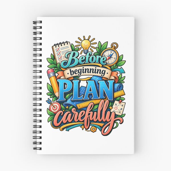 Item preview, Plan Carefully designed and sold by Quote Gallery.