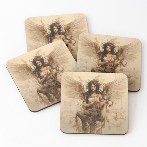 Item preview, Clockwork Angels Vintage Steampunk Mechanical Art designed and sold by BrandonArtWorld.