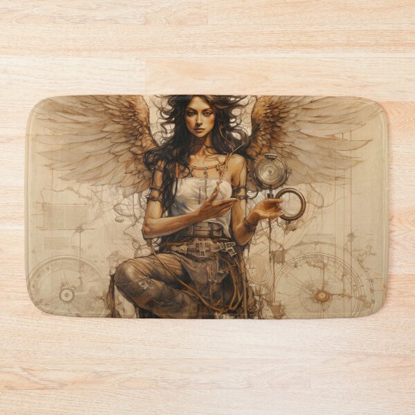 Item preview, Clockwork Angels Vintage Steampunk Mechanical Art designed and sold by BrandonArtWorld.