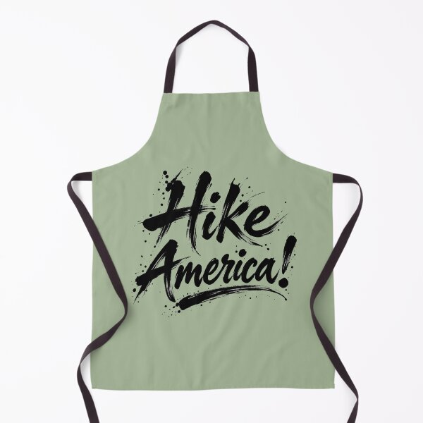 Item preview, Hike America! Bold Brush Lettering for US Hikers designed and sold by The-Drip-Studio.