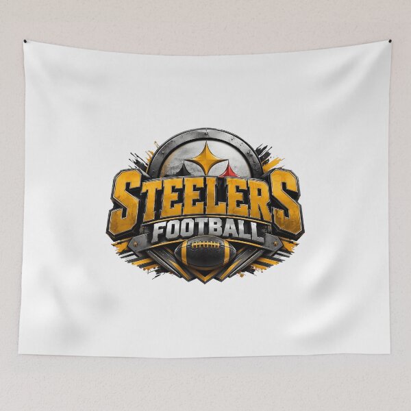 Item preview, Steelers Football Black Gold Crest designed and sold by AlexReyes92810.