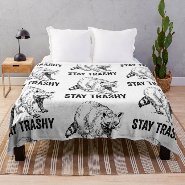 Item preview, Stay Trashy Vintage Raccoon designed and sold by aponwao.