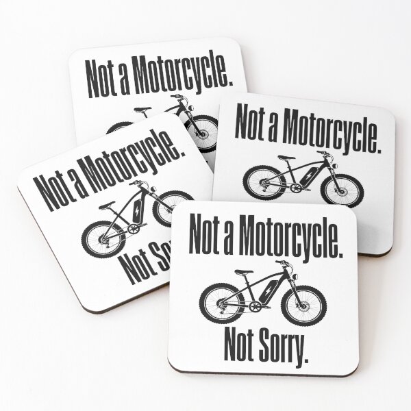 Item preview, Not a Motorcycle Not Sorry Funny Ebike Shirt | Electric Bike Rider Gift designed and sold by OMNITeeSigns.