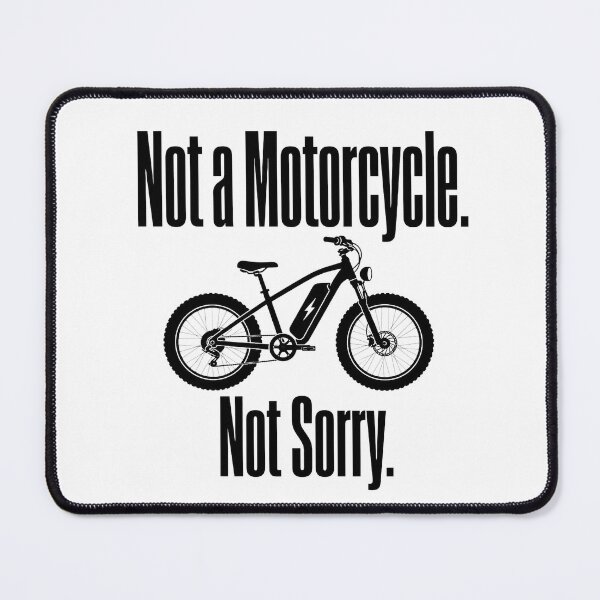 Item preview, Not a Motorcycle Not Sorry Funny Ebike Shirt | Electric Bike Rider Gift designed and sold by OMNITeeSigns.