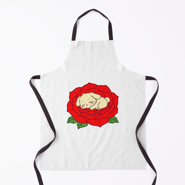 Item preview, Bunny resting - Sleeping Rose designed and sold by BunnySoftArt.