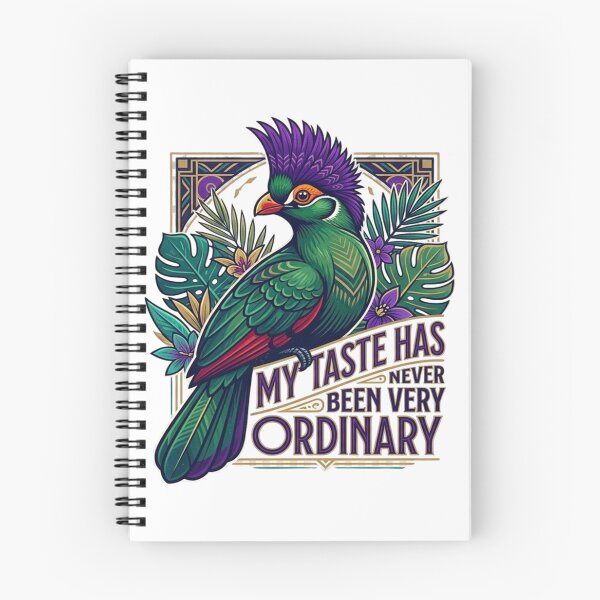 Item preview, Purple-crested Turaco My Taste Has Never Been Very Ordinary designed and sold by Max Store.