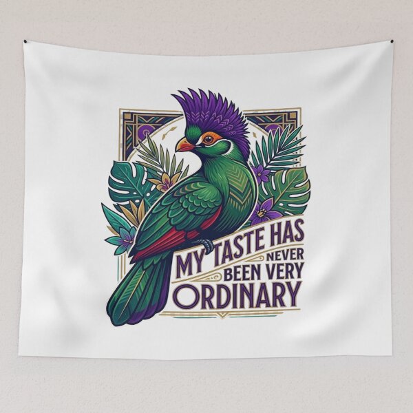 Item preview, Purple-crested Turaco My Taste Has Never Been Very Ordinary designed and sold by Max Store.