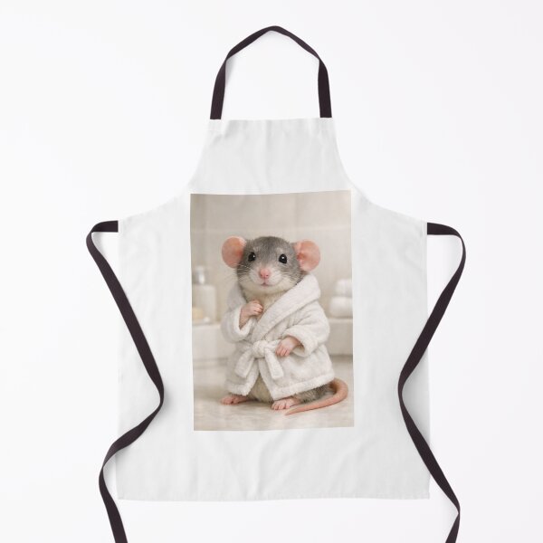 Item preview, Cozy Bathrobe Dumbo Rat designed and sold by Sillytoe.
