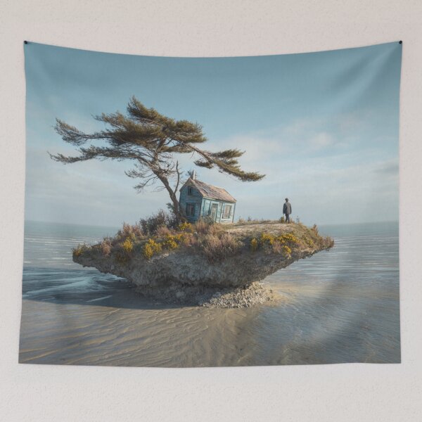 Item preview, Surreal Floating Island & Lonely House Dreamscape designed and sold by GSizzle1.