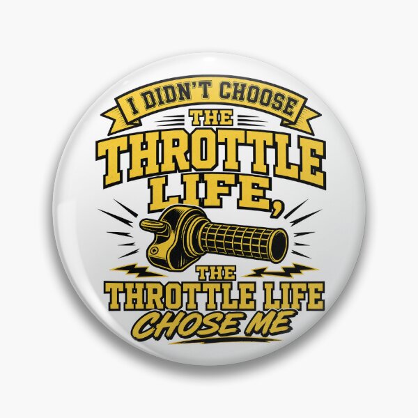 Item preview, Throttle Life Chose Me Funny Ebike T-Shirt | Retro Electric Bike Rider Gift designed and sold by OMNITeeSigns.