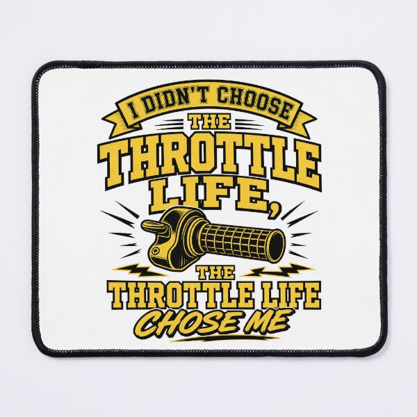 Item preview, Throttle Life Chose Me Funny Ebike T-Shirt | Retro Electric Bike Rider Gift designed and sold by OMNITeeSigns.