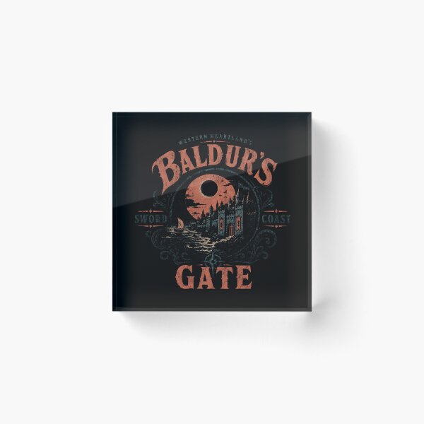 Item preview, Dungeons & Dragons Baldur's Gate Classic Retro designed and sold by BettaSanzones.