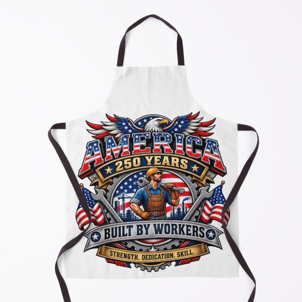 Item preview, Labor Day Building America 250 Years Vintage Patriotic Worker Shirt designed and sold by Teetreasure2.