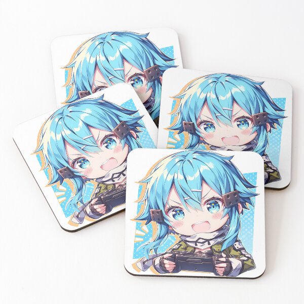 Item preview, Sinon Sword Art Online Cute Chibi Gaming designed and sold by Dashsopaner.